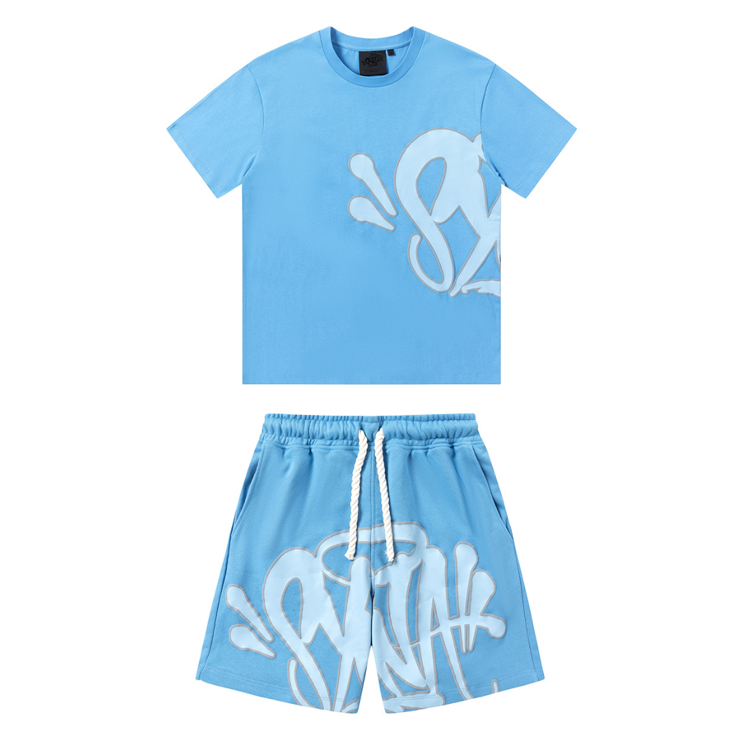 ELADÉLE SYNA BLUE SHORT SET