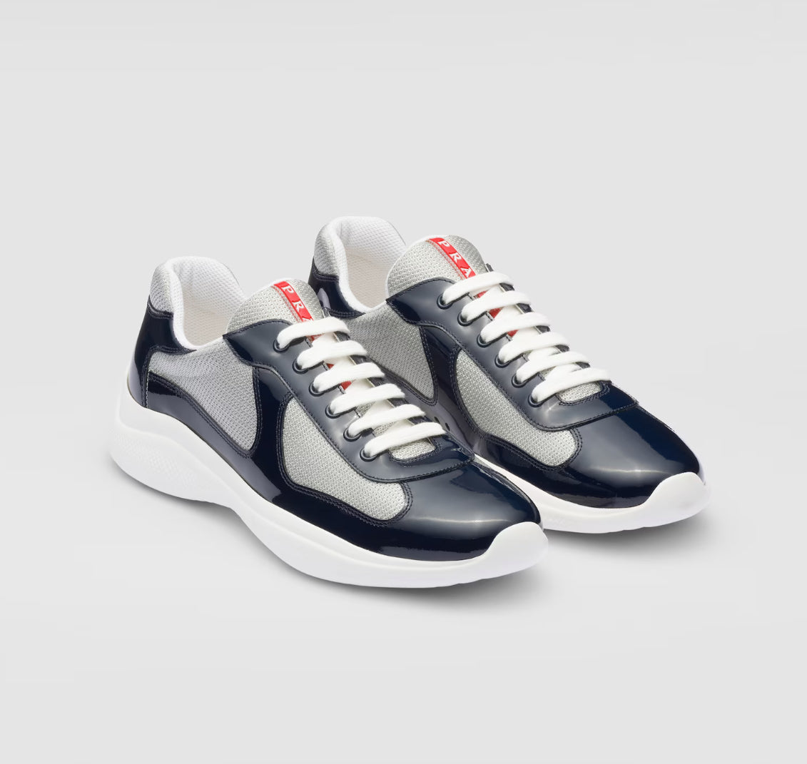 ELADÉLE LEDER AMERICAS CUP PATENT - NAVY