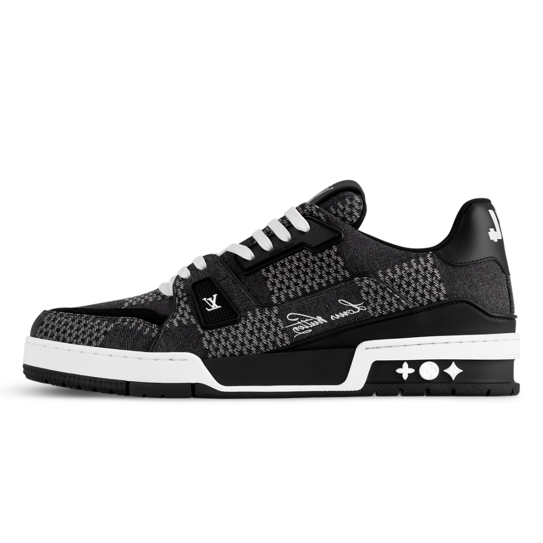 ELADÉLE MONOGRAM BLACK DAMIER TRAINER