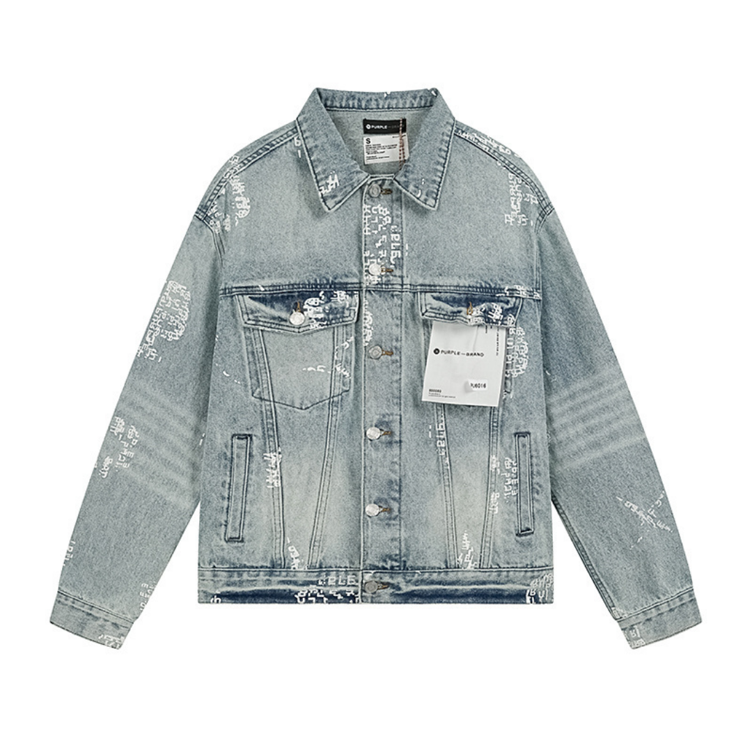 ELADÉLE PURPLE DENIM JACKET #2
