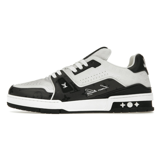ELADÉLE MONOGRAM BLACK TRAINER #1
