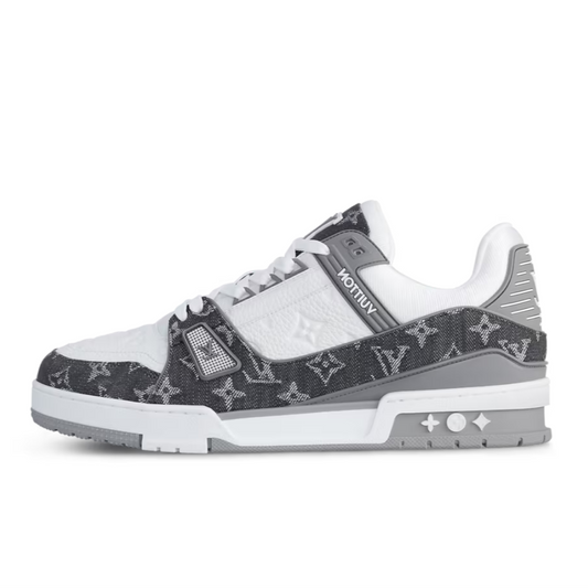 ELADÉLE MONOGRAM WHITE GREY