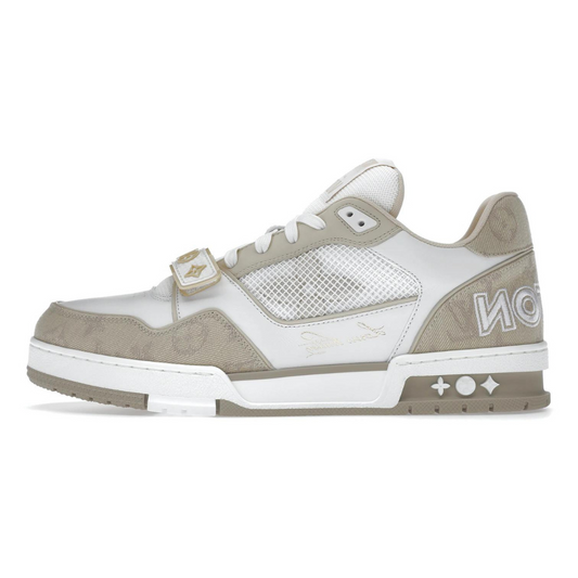 ELADÉLE MONOGRAM GREY TRAINER