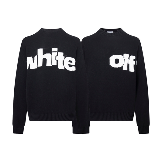 OFF-W MONOGRAM SWEATER