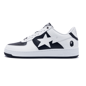 ELADÉLE BAPE BAPESTA WHITE BLACK