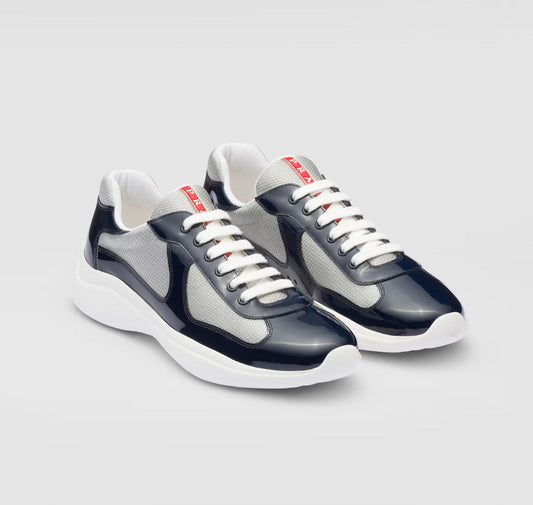 ELADÉLE LEDER AMERICAS CUP PATENT - NAVY