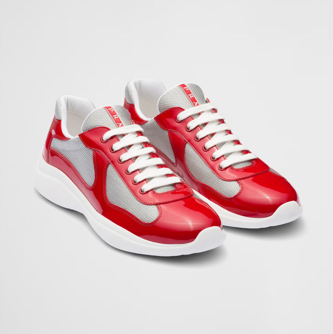 ELADÉLE LEDER AMERICAS CUP PATENT - RED