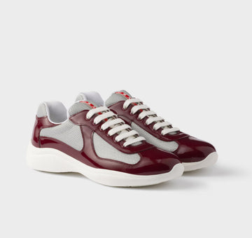 ELADÉLE LEDER AMERICAS CUP PATENT LEATHER - BURGUNDY