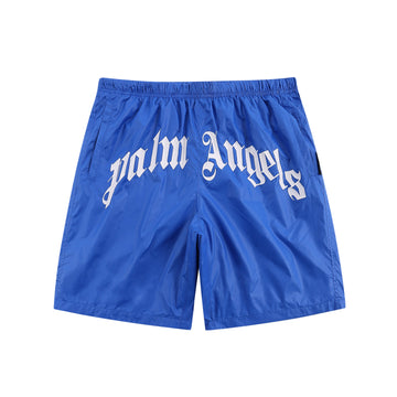 ELADÉLE PALM BLUE SWIM SHORTS